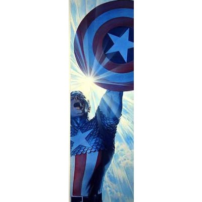 Captain America Triumphant by Alex Ross
