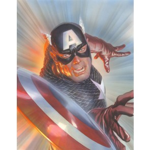 Larger Than Life: Marvelocity: Captain America by Alex Ross