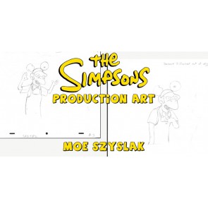 Moe Szyslak Original Production Drawings