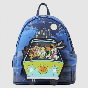 Loungefly Warner Brothers 100th Anniversary Looney Tunes & Scooby Mashup Mini Backpack (WBBK0015)