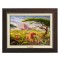 Kinkade Disney Canvas Classics: The Lion King Remember Who You Are (Classic Espresso Frame)